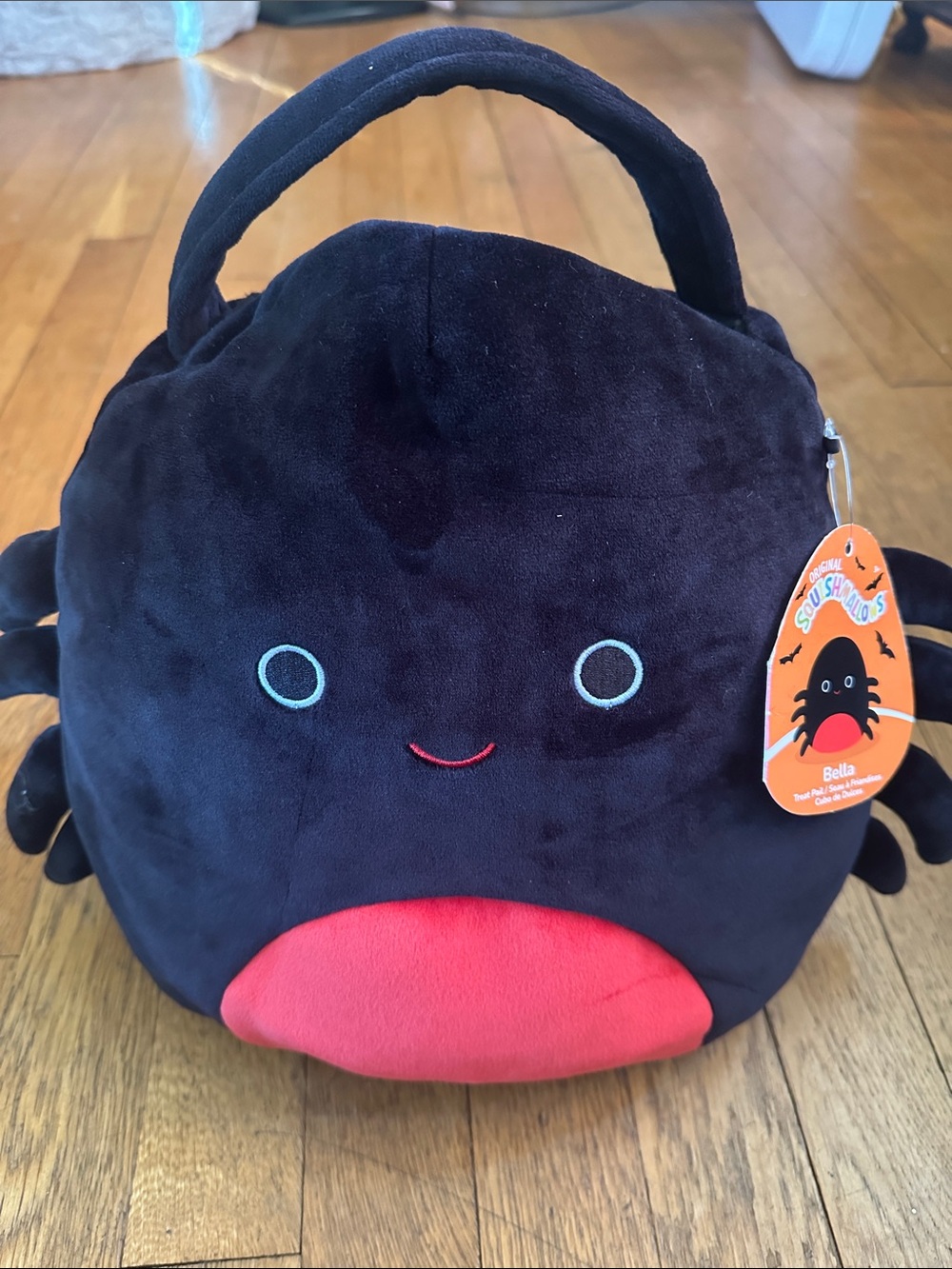 Squishmallows bella spider 2022 halloween bucket